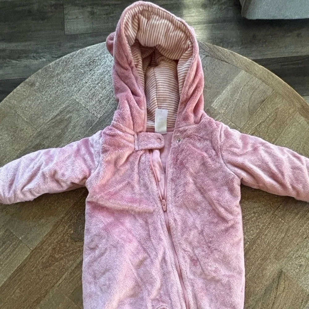 Carter's Just One You Baby‎ Girls' Fox Snowsuit/Jumper - Size 6M